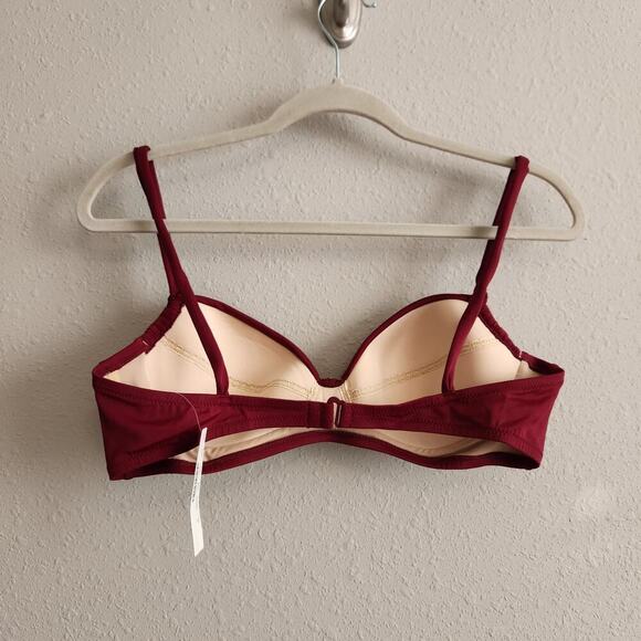 J. Crew Ruched‎ Swim Bikini Top Size Medium - Picture 5 of 8